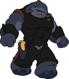 Xamoan Male, Captain of the Galactic Federation.